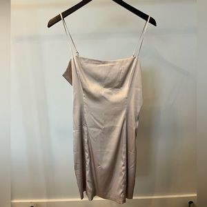 Aritzia Sunday Best Champagne Slip Dress Size 8